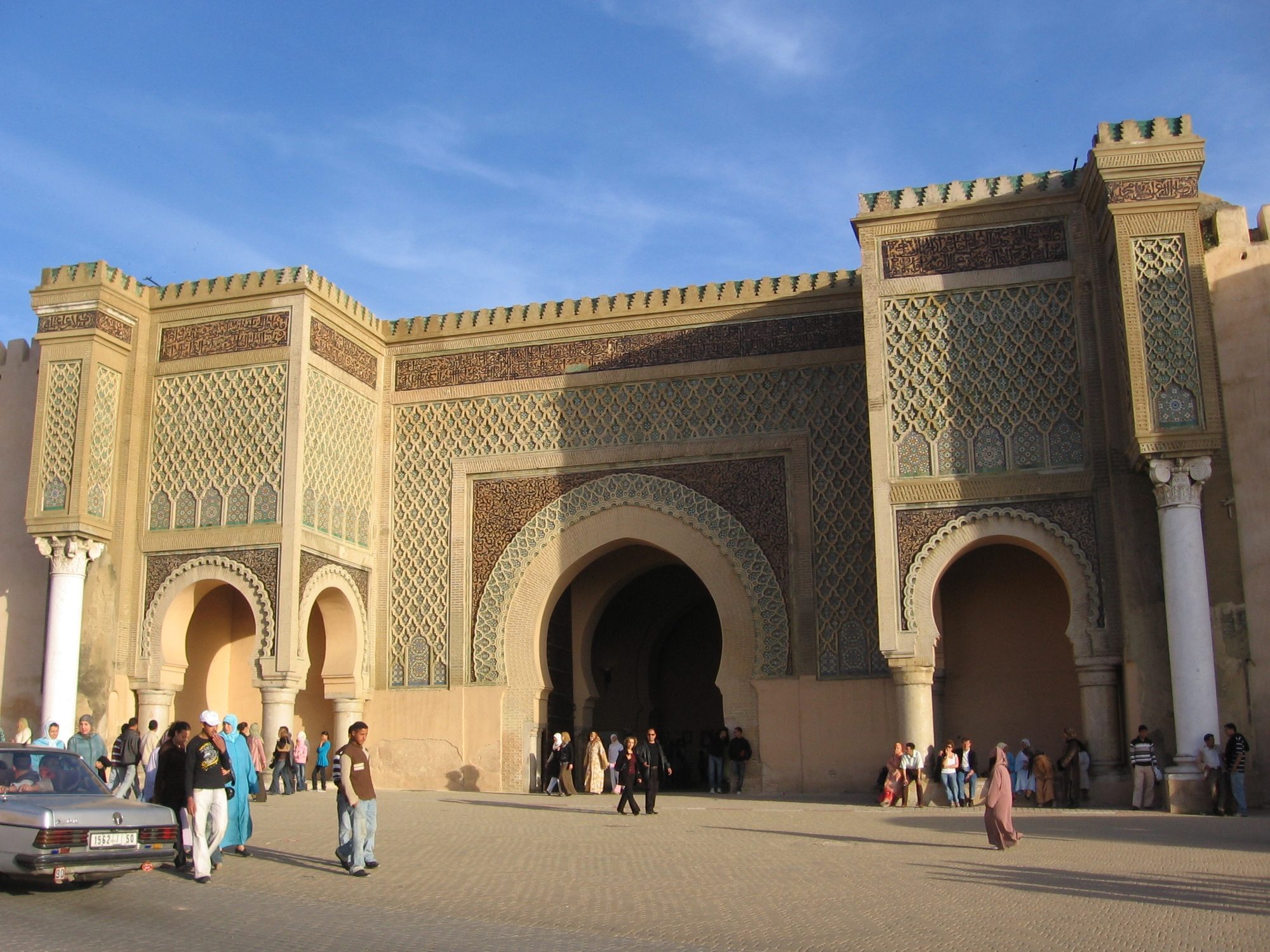 Bab Mansour à Meknès.