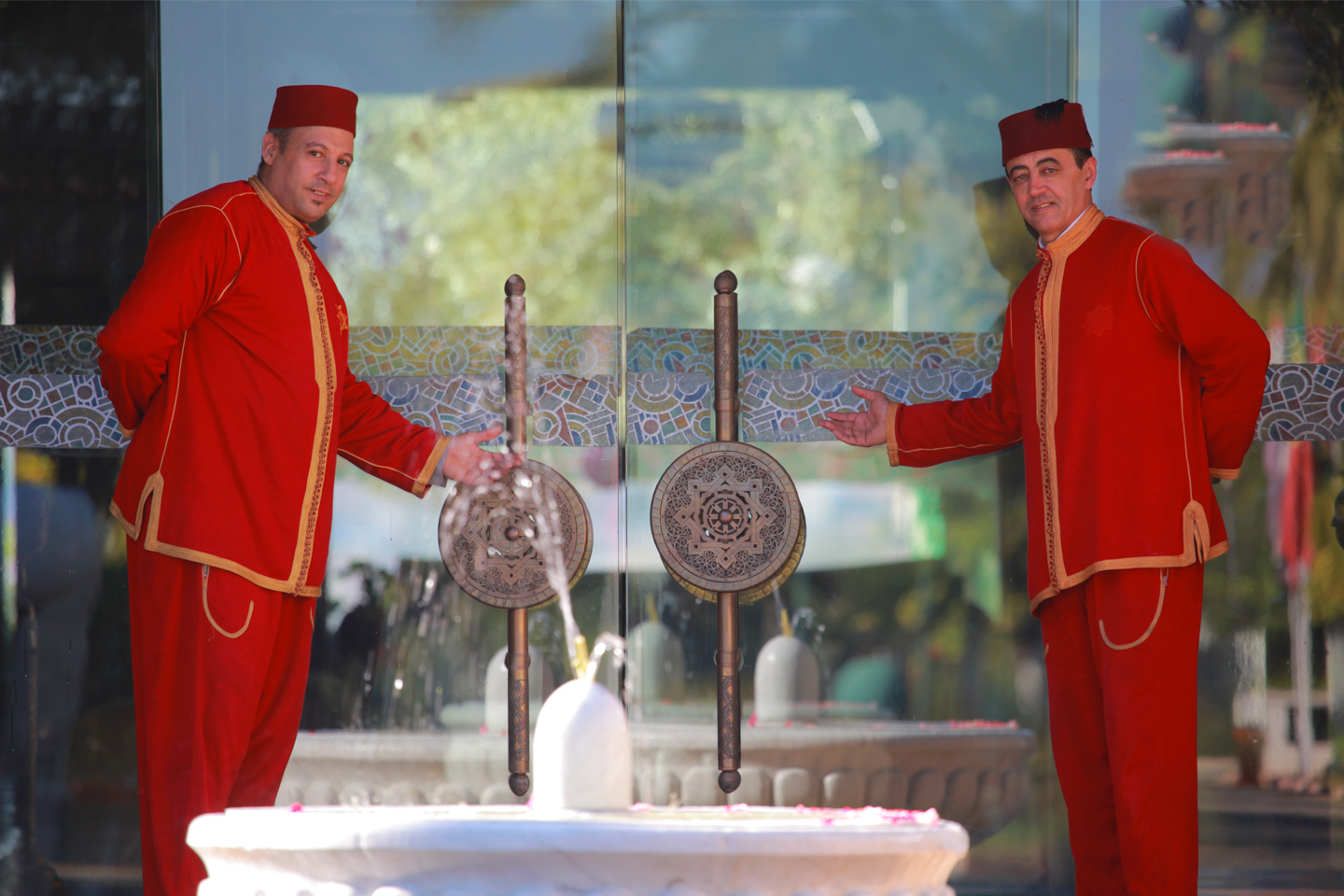 Vue historique de l'Hôtel Transatlantique.